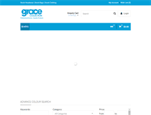 Tablet Screenshot of gracecollection.com.au